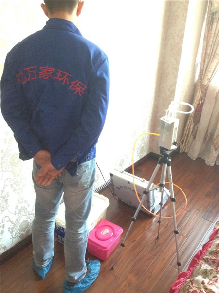 巴國綠云檢測現場